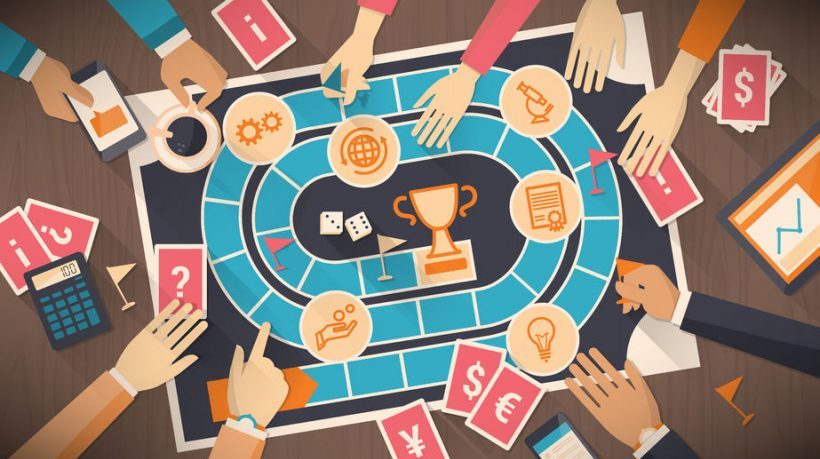 Principe de gamification autour d'une communauté de participants